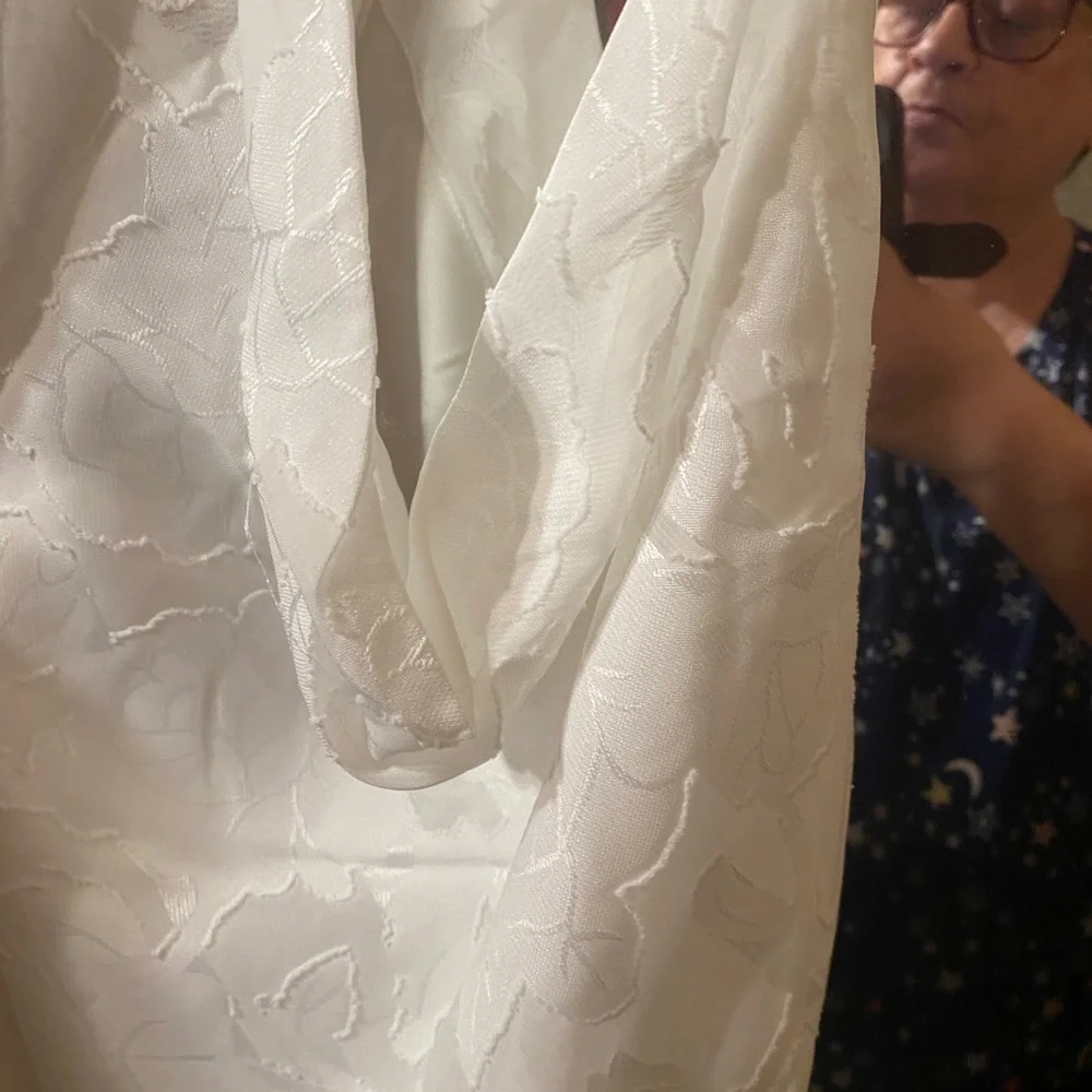 Lulu's Chic White Dress NWT - Picture 10 of 11